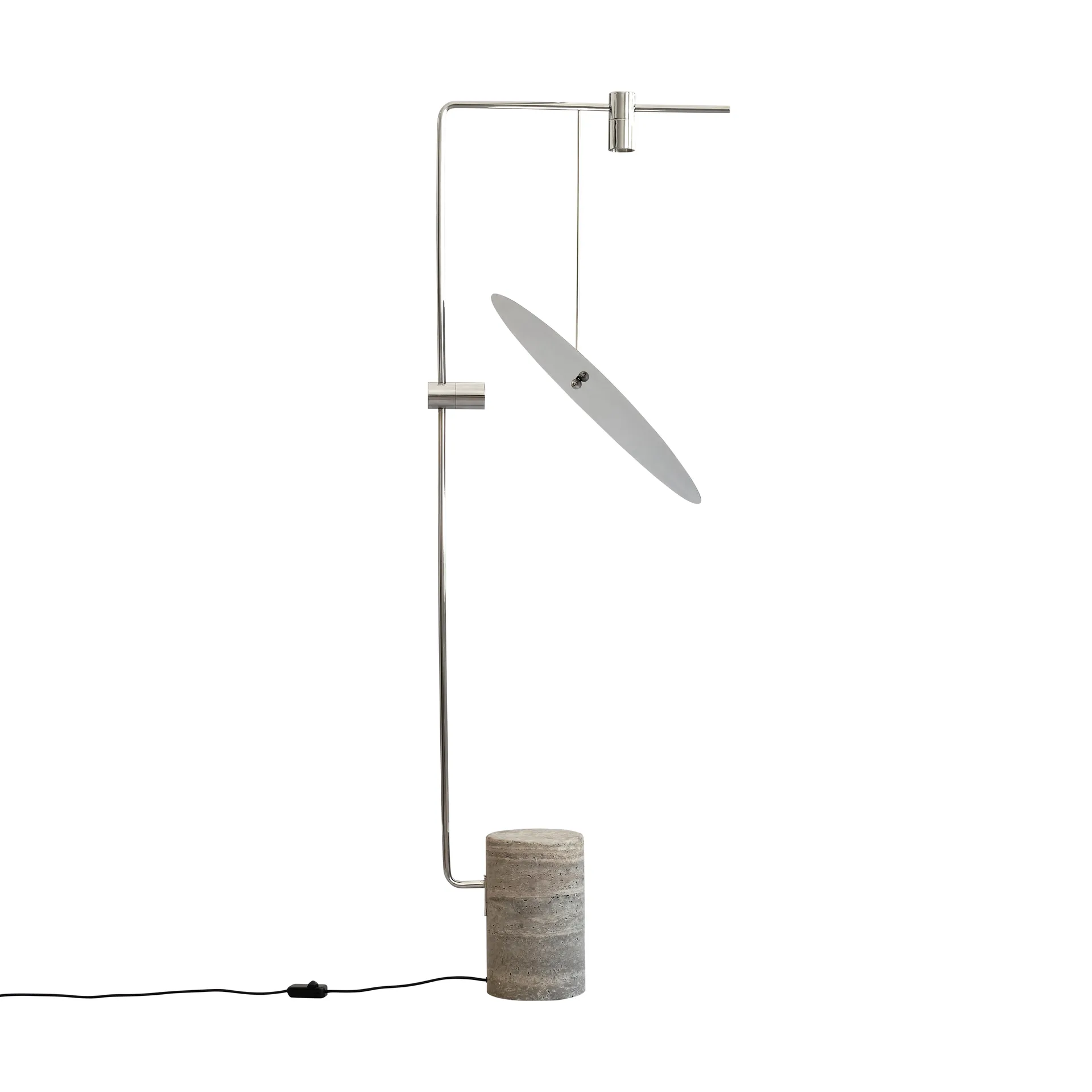 The Moon floor lamp, Chrome 101 Copenhagen