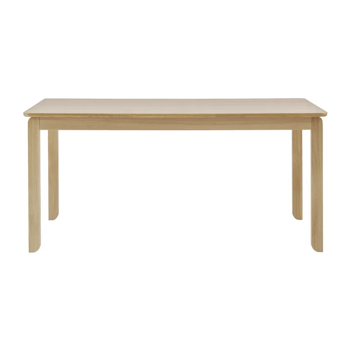 Alfred dining table - White pigmented oak, 90x220 cm - 1898