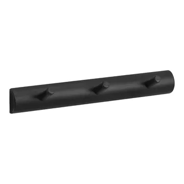 Allsarp hook rack 3 hooks - Black-painted birch - 1898