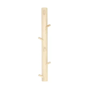 Allsarp vertical coat rack, 6 hooks - Birch - 1898