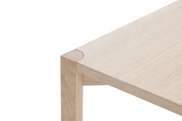 Anton console table 35x125 cm - White pigmented oak - 1898