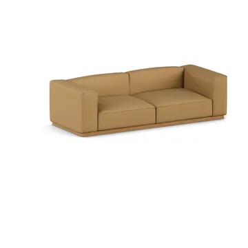 Bergsdal sofa - Same Ochre 6676-oak stained, 3 seater sofa - 1898