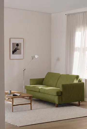 Binga 2,5-seater sofa bed - Luiza Green 3975-oak-stained ash - 1898