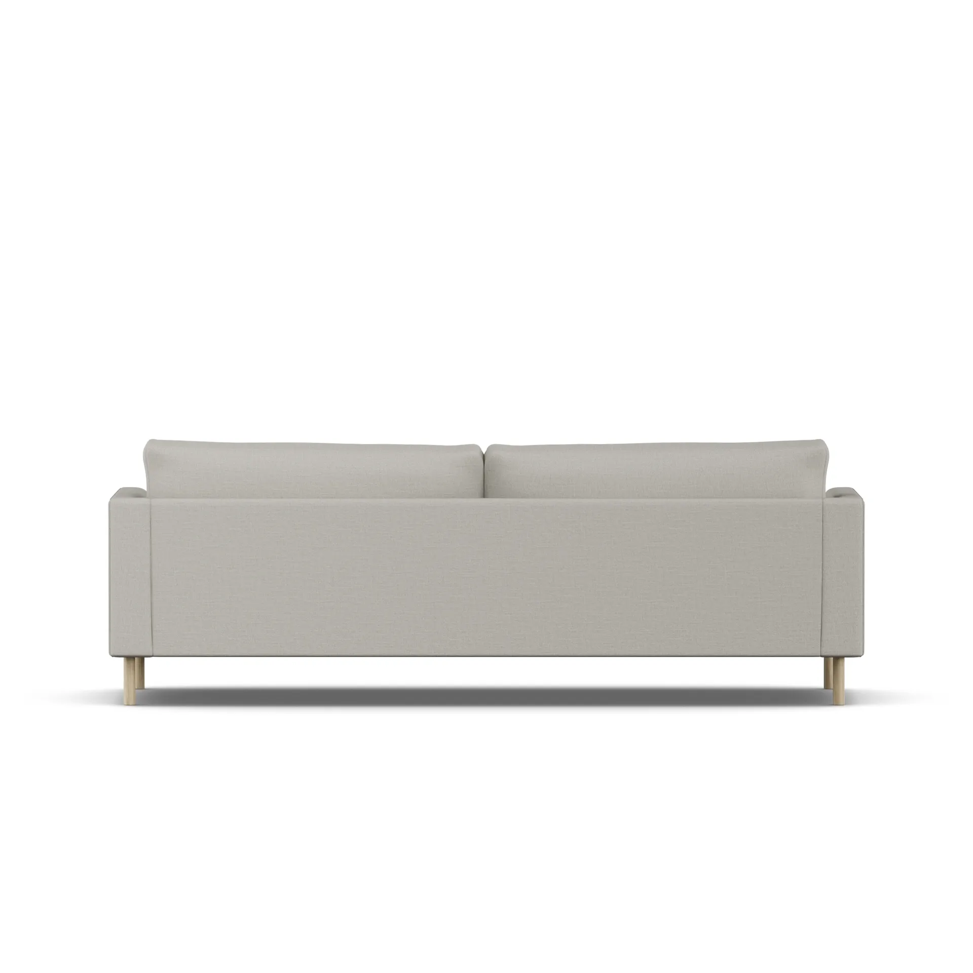 Bredhult sofa, Same Grey 6673-white-oiled oak, 3-seater 1898