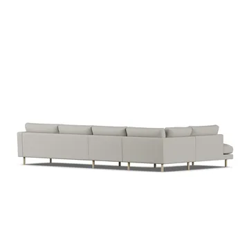 Bredhult sofa - Same Grey 6673-white-oiled oak, 4-seater B2 - 1898