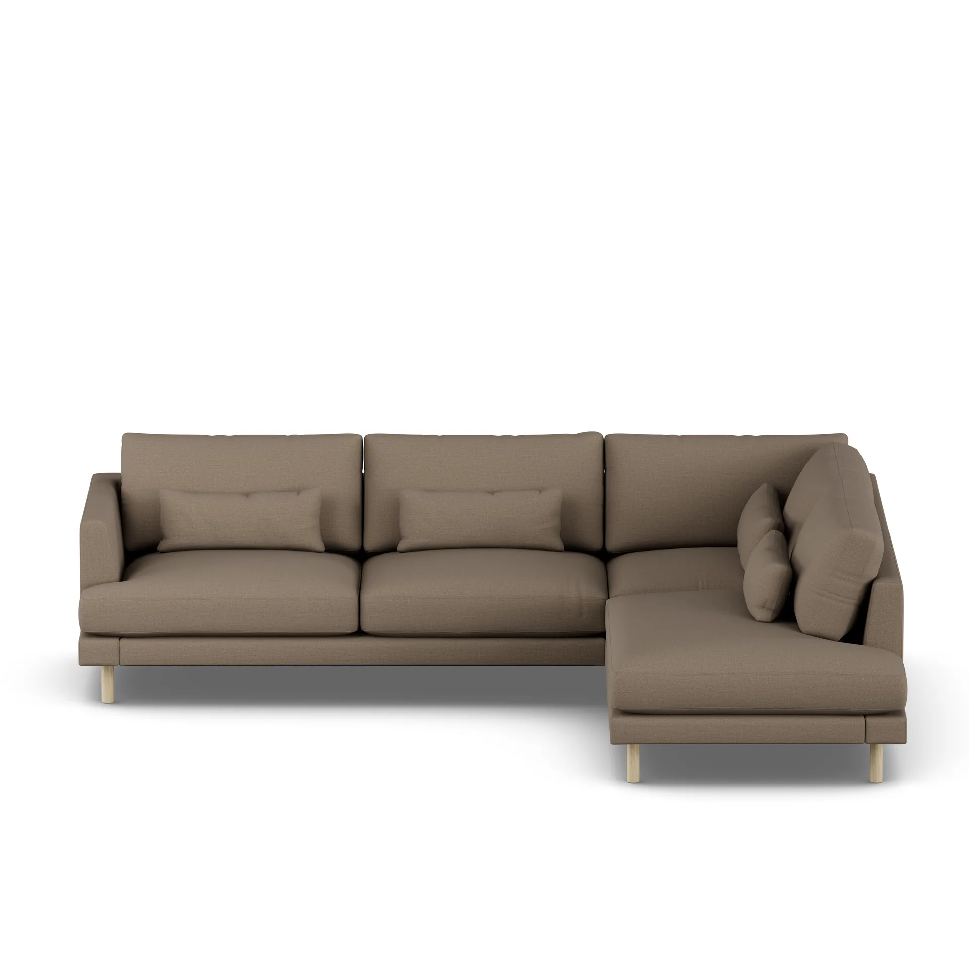 Bredhult sofa, Same Mole 6674-white-oiled oak, 3-seater A1 1898