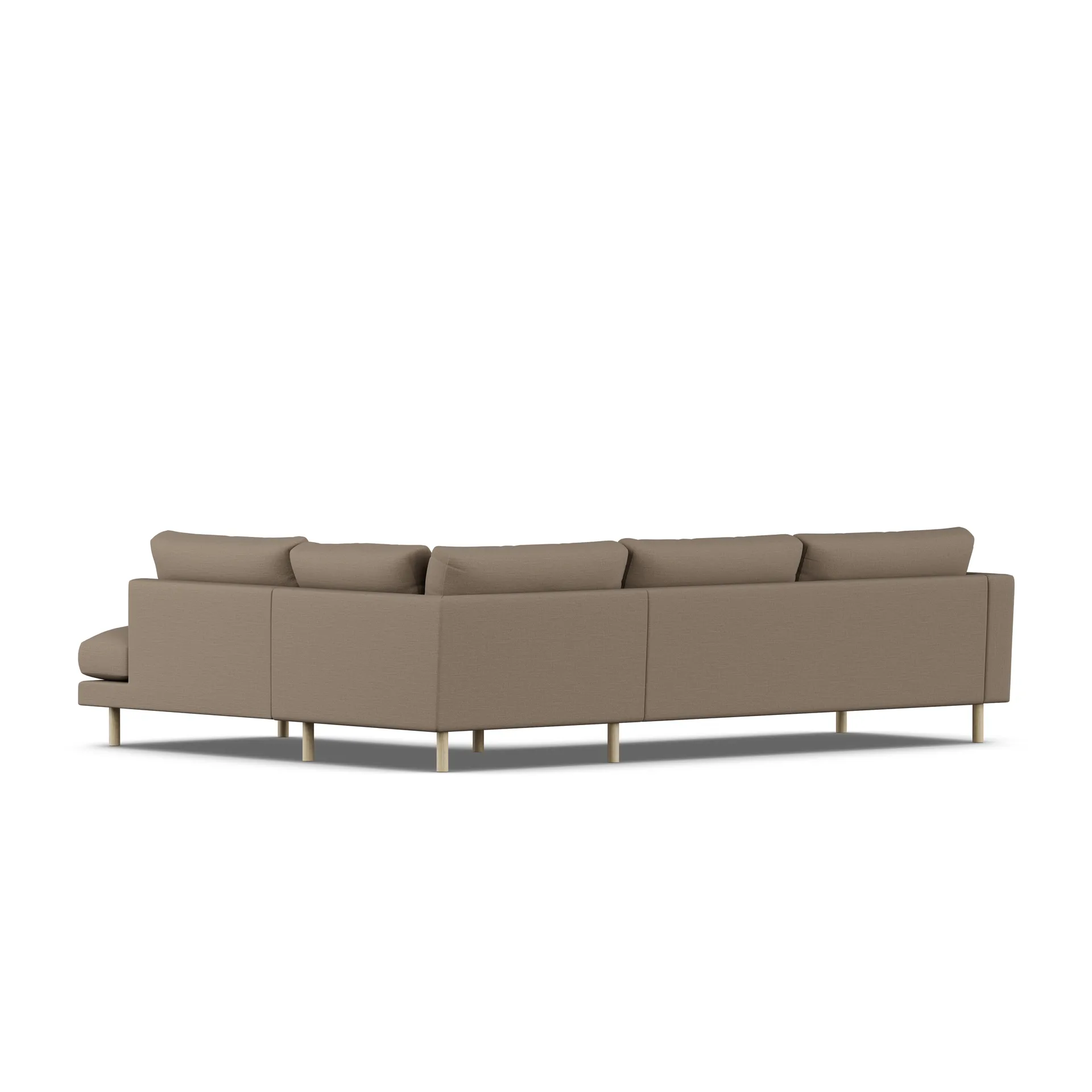 Bredhult sofa, Same Mole 6674-white-oiled oak, 3-seater A1 1898