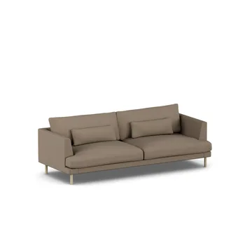 Bredhult sofa - Same Mole 6674-white-oiled oak, 3-seater - 1898