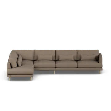 Bredhult sofa - Same Mole 6674-white-oiled oak, 4-seater B2 - 1898