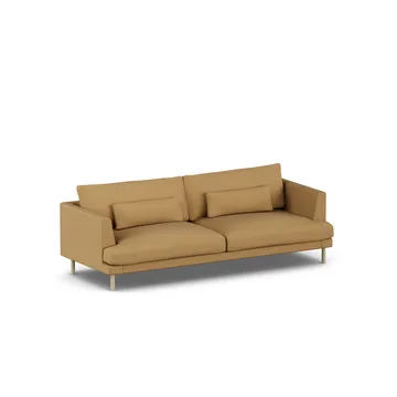 Bredhult sofa - Same Ochre 6676-white-oiled oak, 3-seater - 1898
