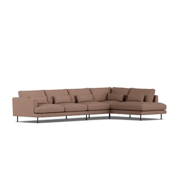 Bredhult sofa - Same Rust 6675-black steel, 4-seater B1 - 1898