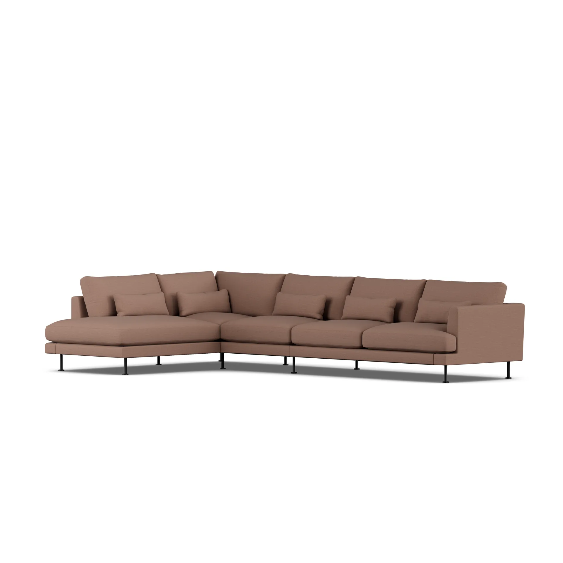 Bredhult sofa, Same Rust 6675-black steel, 4-seater B2 1898