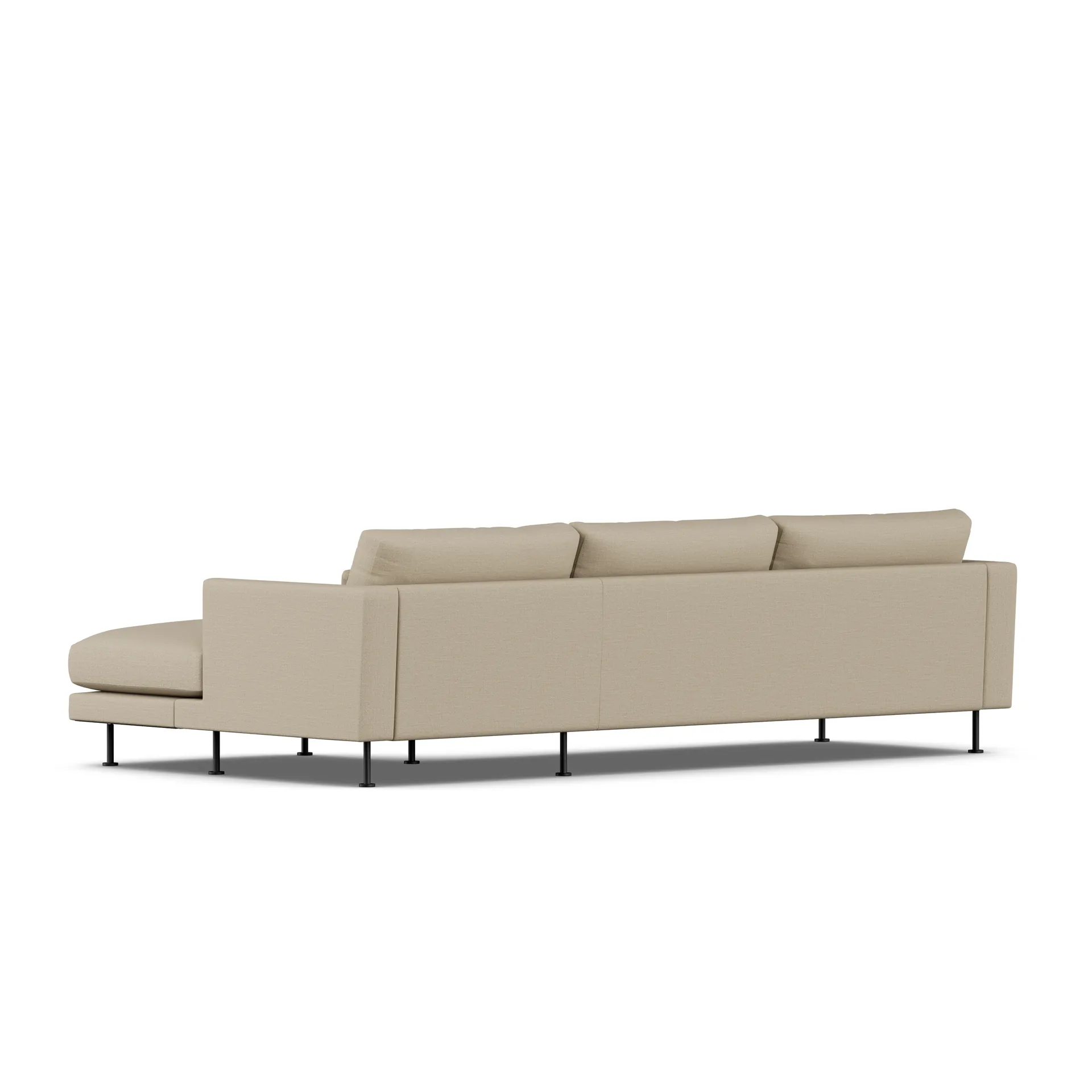 Bredhult sofa, Same Sand 6672-black steel, 2,5-seater C1 1898