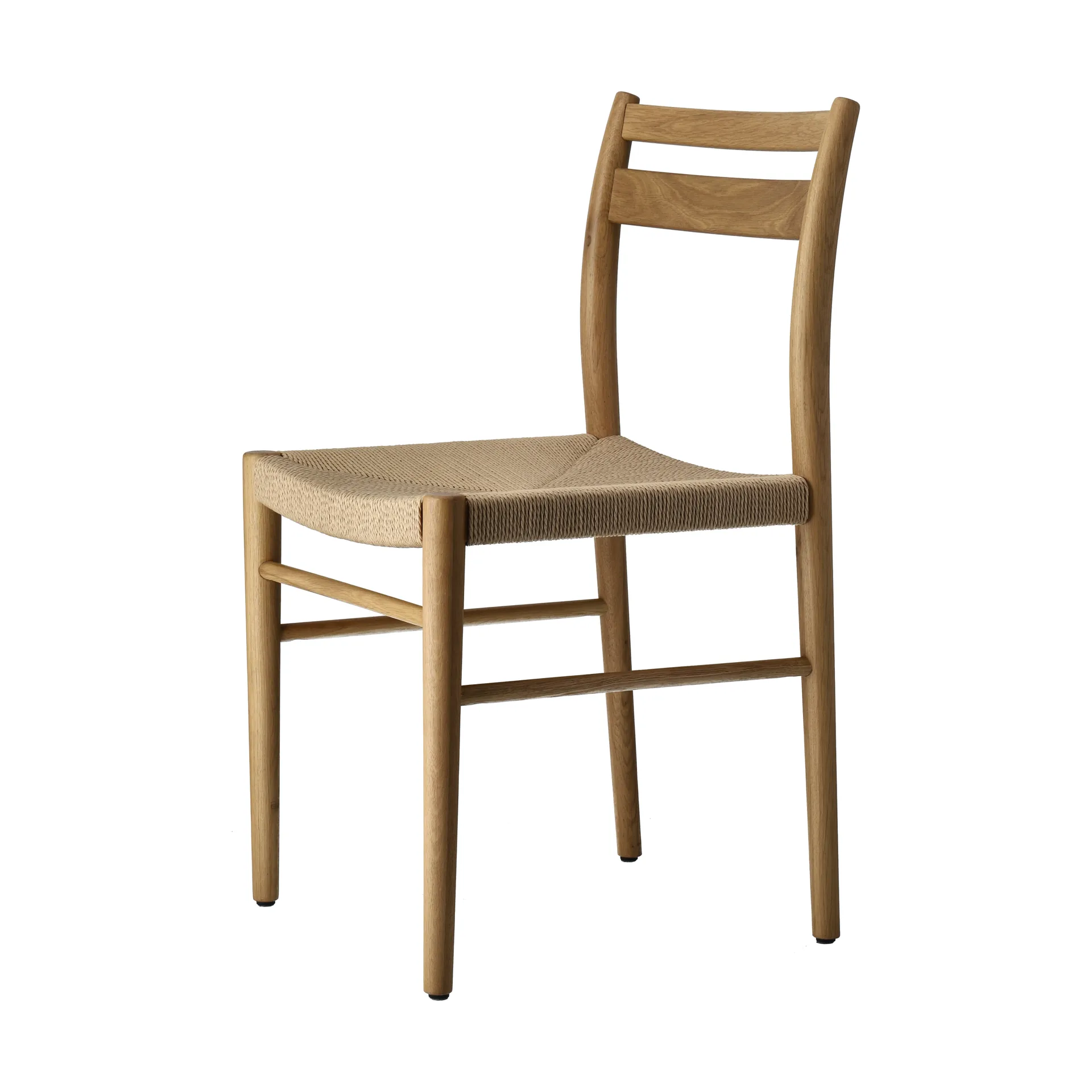 Fridhem dining chair, Lacquered oak-natural weave, 6-pack 1898