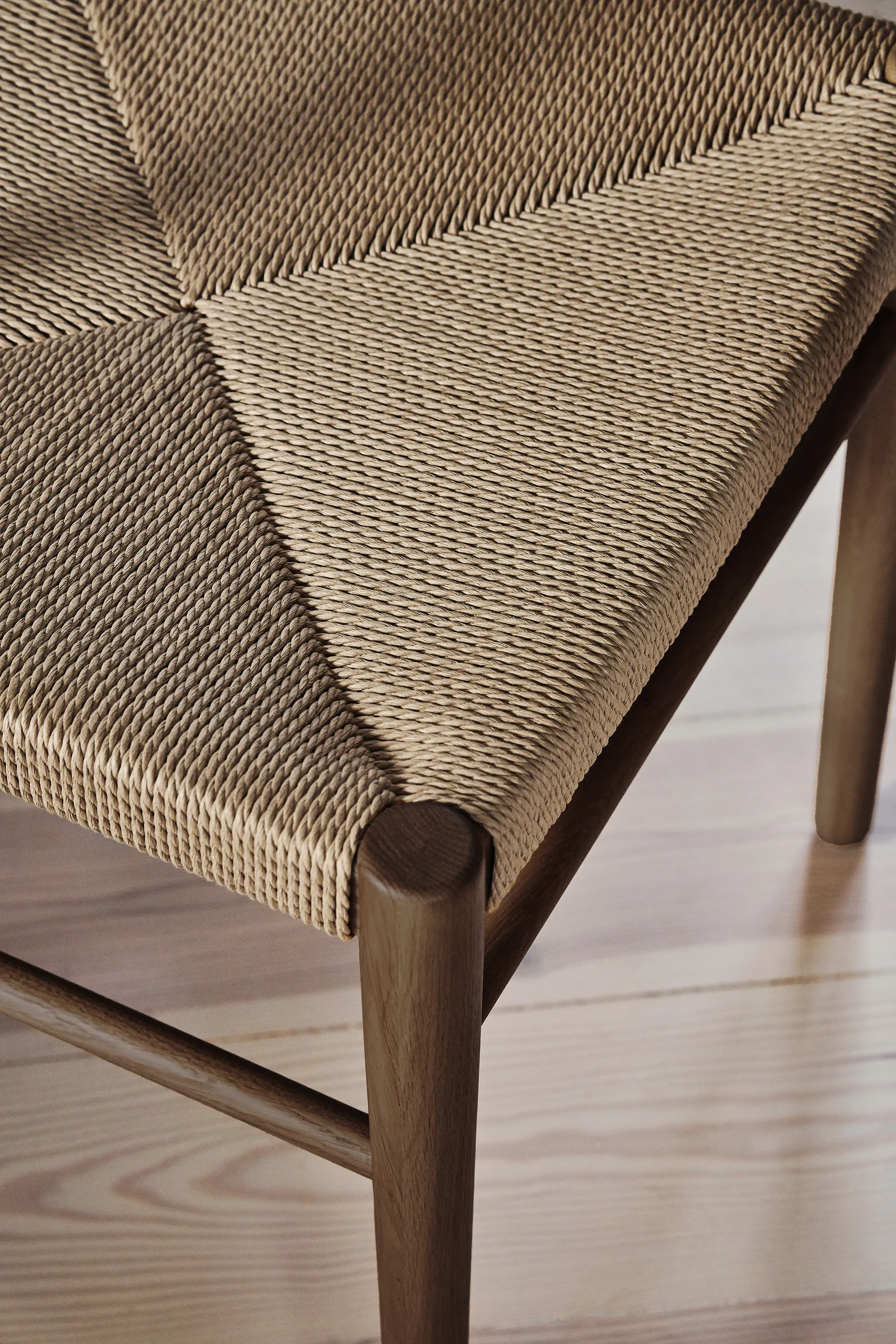 Fridhem dining chair, Smoked lacquered oak-natural woven 1898