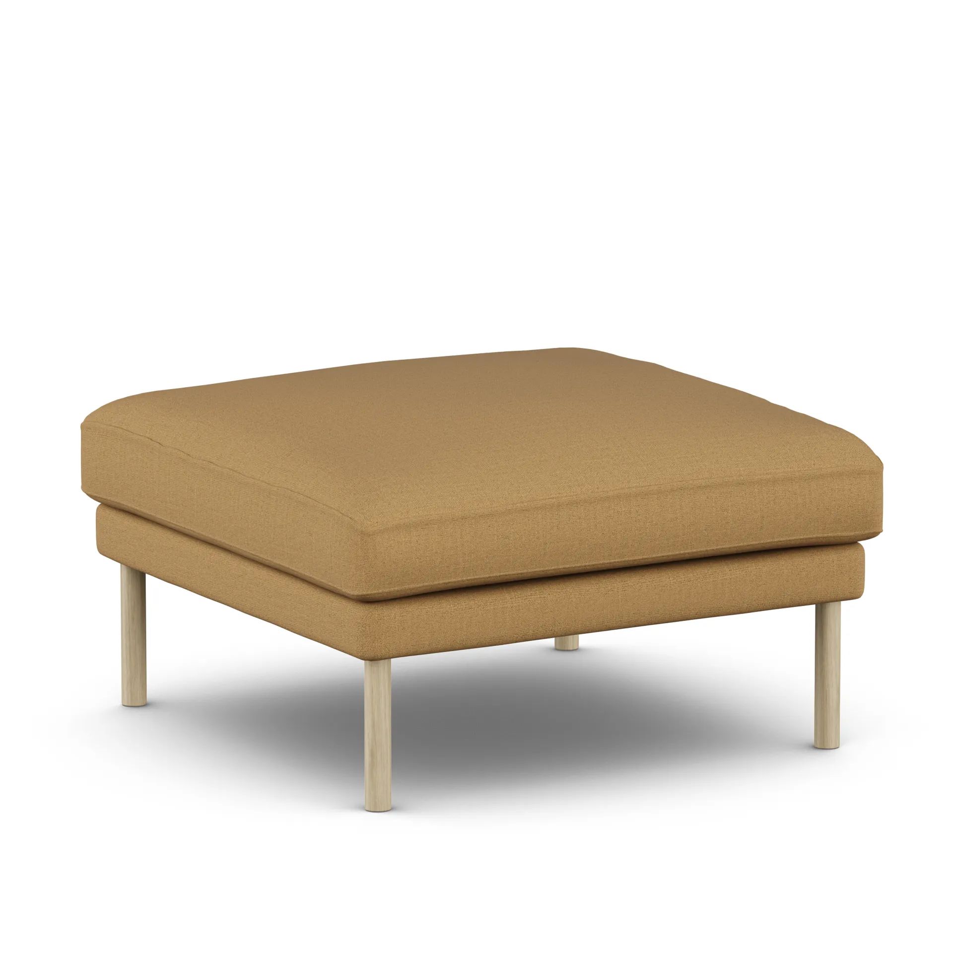 Linnevik footstool, Same Ochre 6676-white-oiled oak 1898