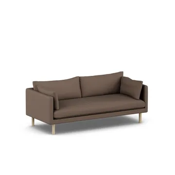 Linnevik sofa - Jump Brown 1955 1955-white-oiled oak, 3-seater - 1898