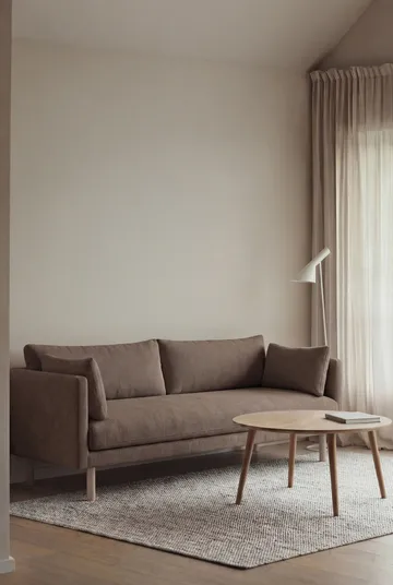 Linnevik sofa - Jump Brown 1955 1955-white-oiled oak, 3-seater - 1898