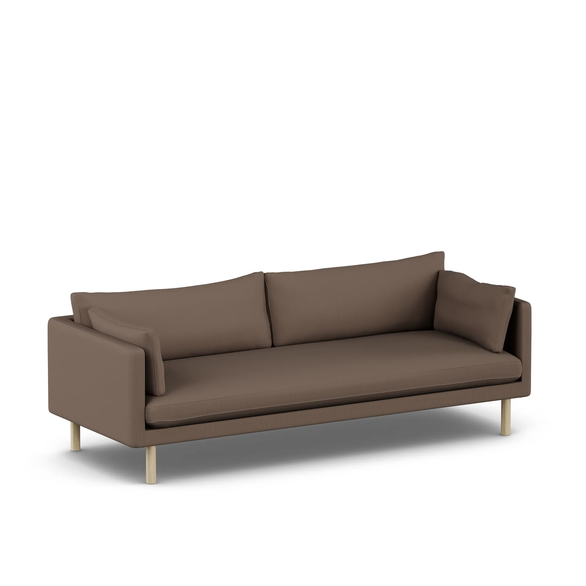 Linnevik sofa, Jump Brown 1955 1955-white-oiled oak, 4-seater 1898