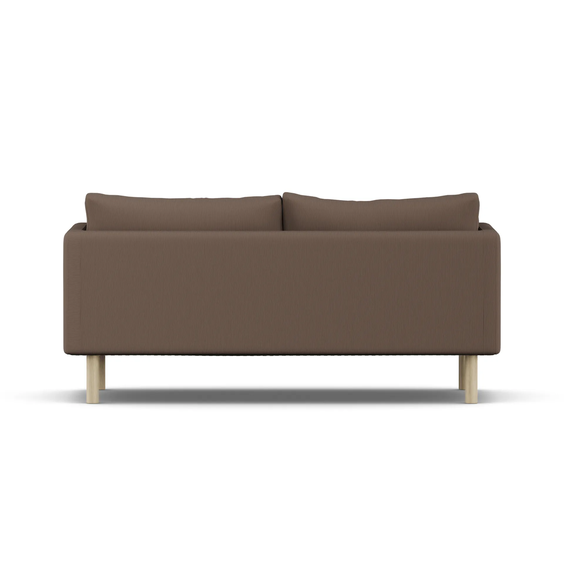 Linnevik sofa, Jump Brown 1955-white-oiled oak, 2-seater, without skirt 1898