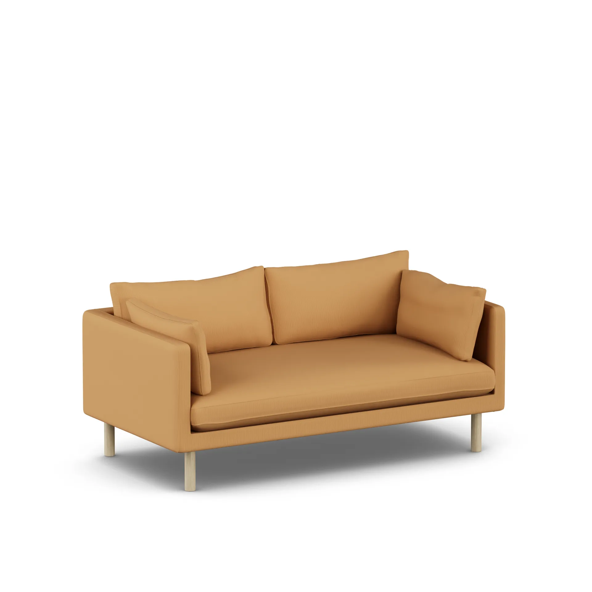 Linnevik sofa, Jump Honey 1959-white-oiled oak, 2-seater 1898