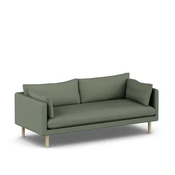 Linnevik sofa - Same Forest 6677-white-oiled oak, 3-seater - 1898
