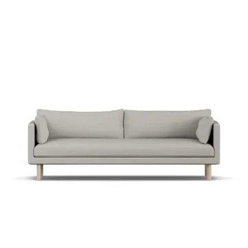 Linnevik sofa - Same Grey 6673-white-oiled oak, 4-seater, without skirt - 1898