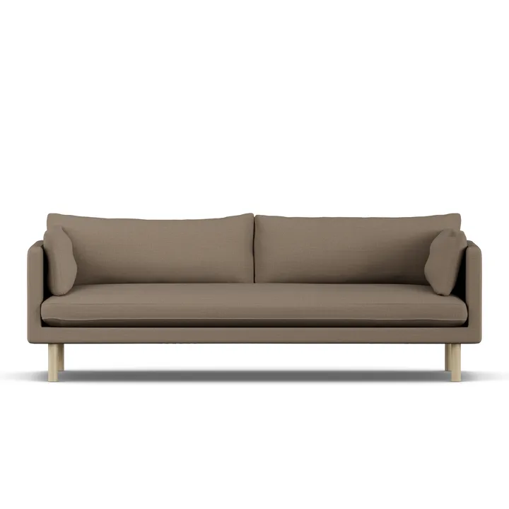 Linnevik sofa - Same Mole 6674-white-oiled oak, 4-seater - 1898