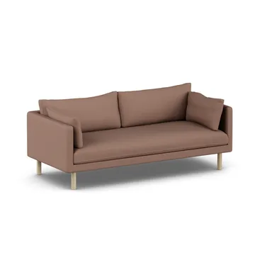 Linnevik sofa - Same Rust 6675-white-oiled oak, 3-seater, without skirt - 1898