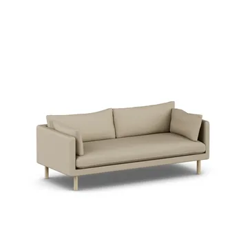 Linnevik sofa - Same Sand 6672-white-oiled oak, 3-seater - 1898