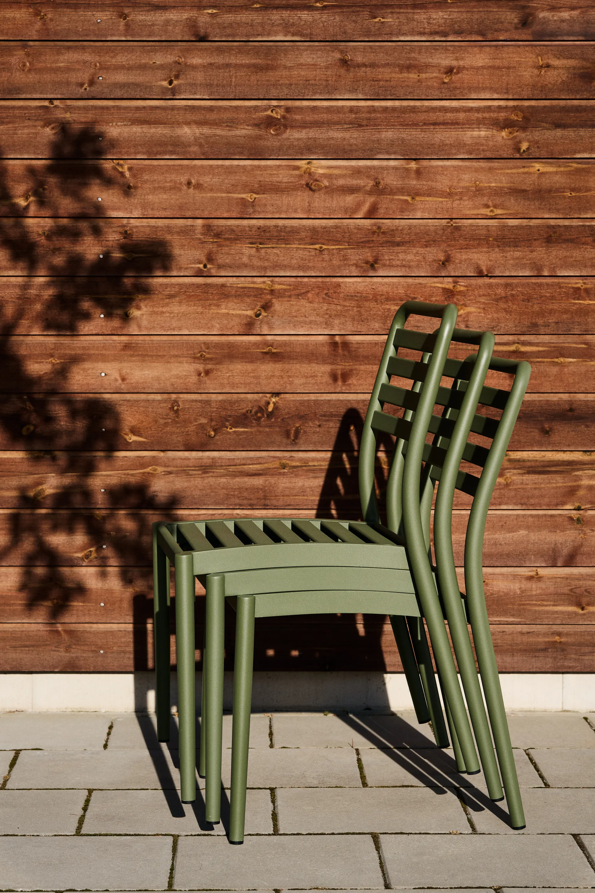 Messina chair, Moss green, 4-pack 1898