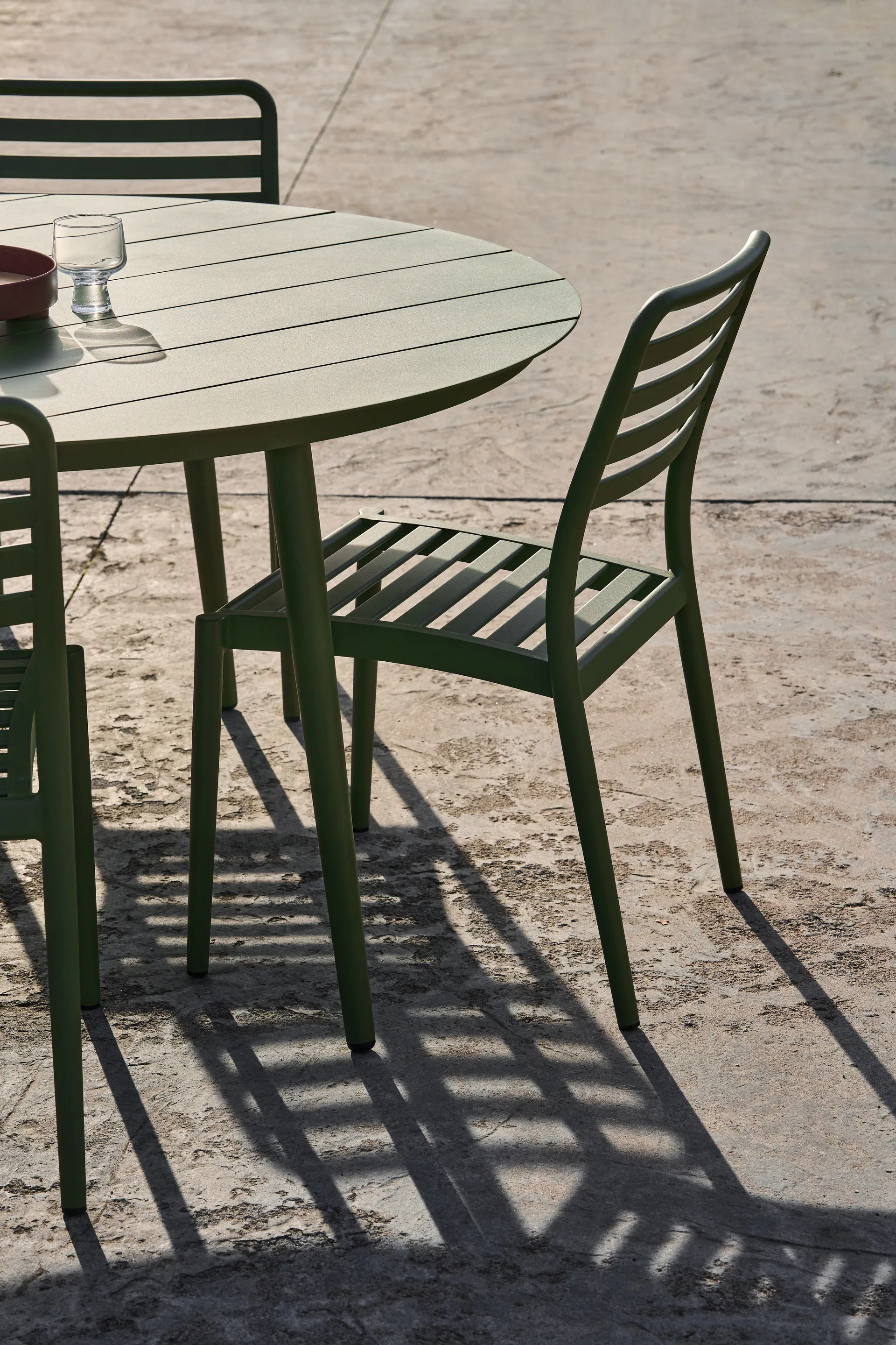 Messina chair, Moss green, 4-pack 1898