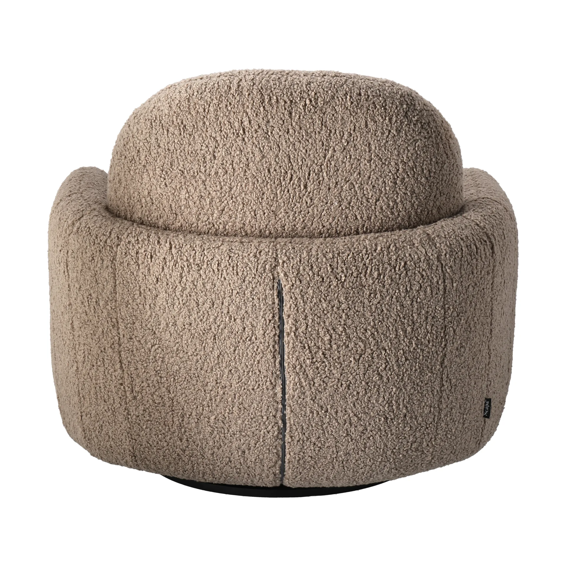 Mo armchair with swivel function, Glore brown 1898