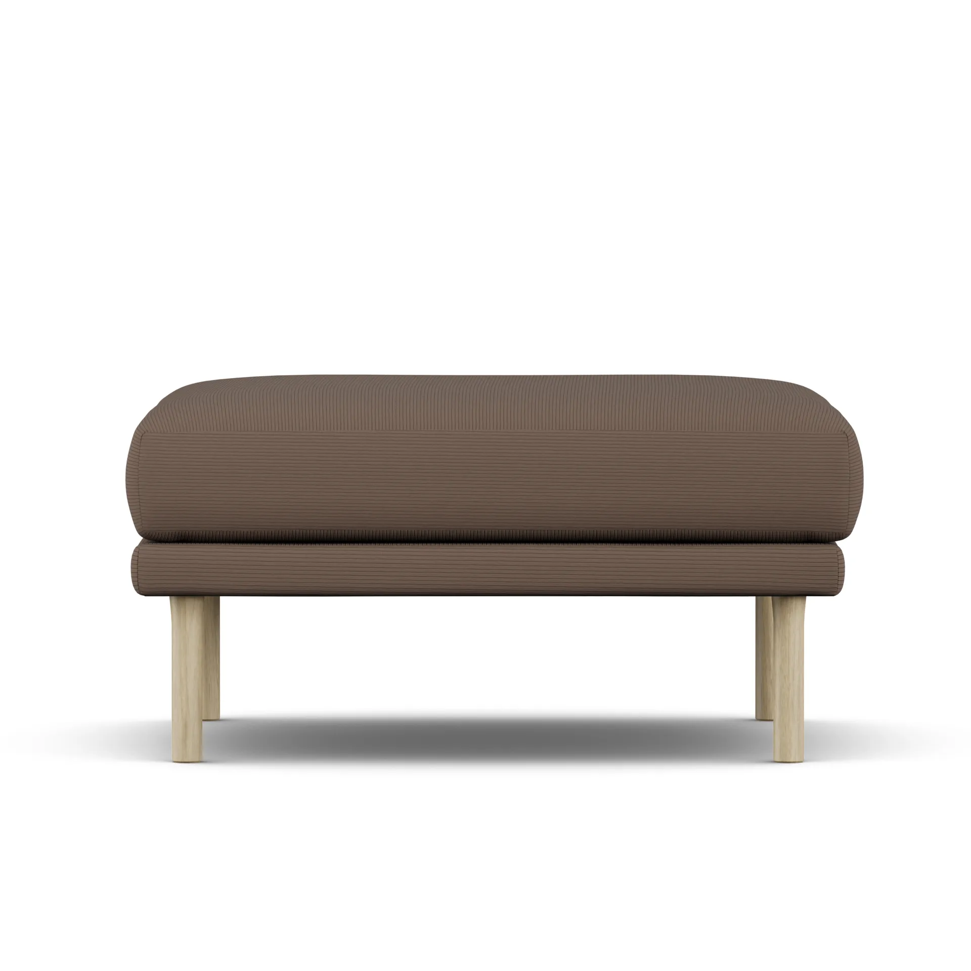 Sjövik footstool, Jump Brown 1955-white-oiled oak 1898