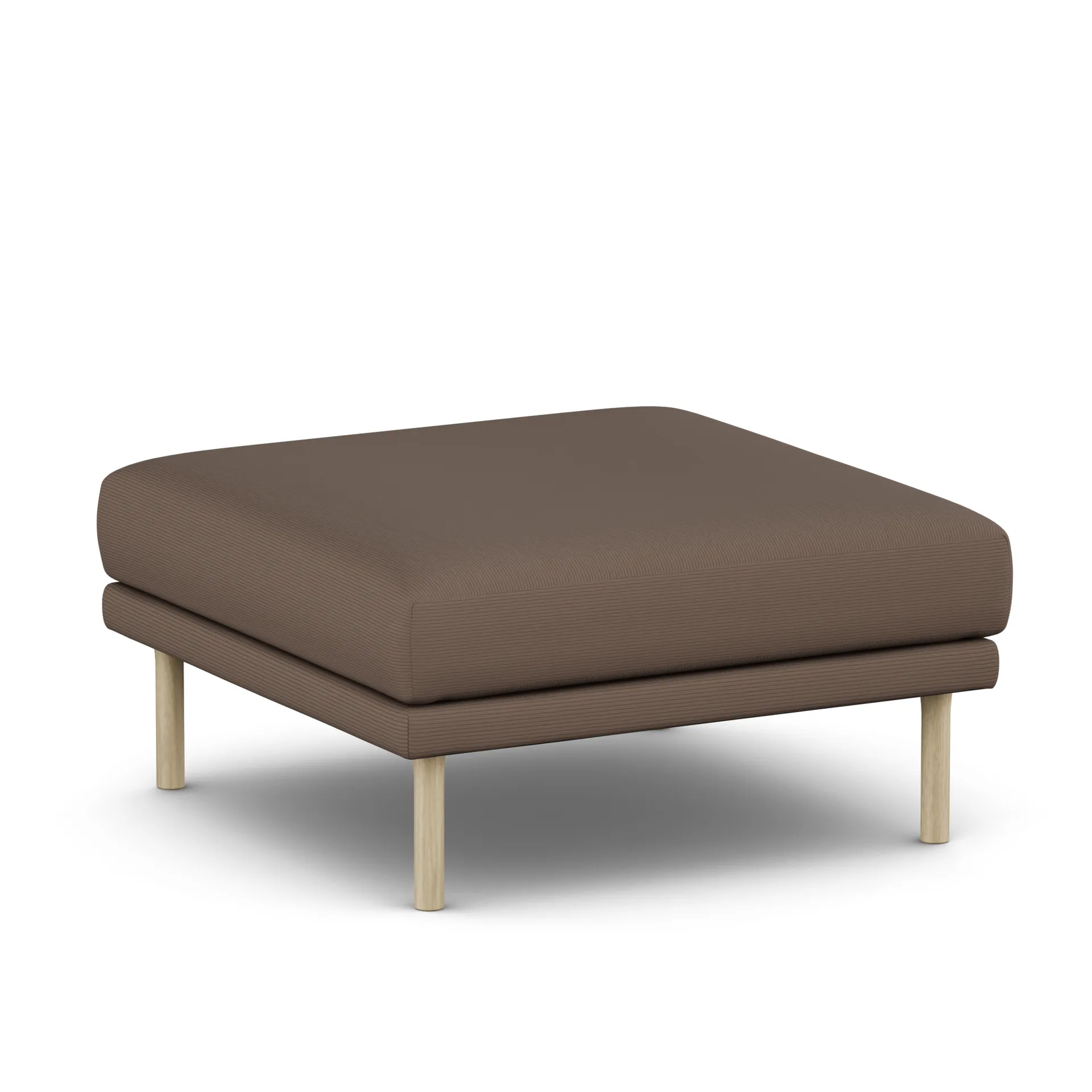 Sjövik footstool, Jump Brown 1955-white-oiled oak 1898