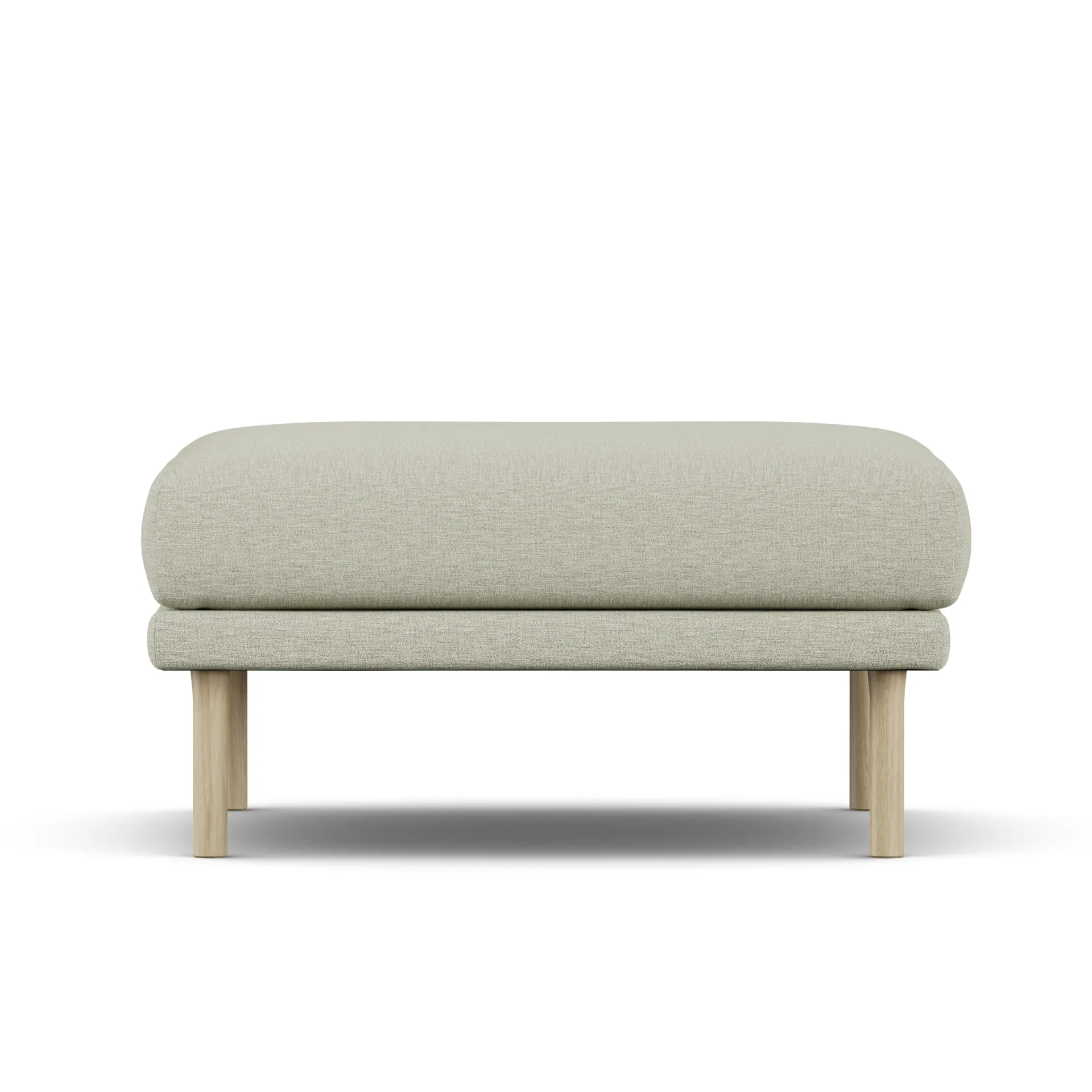 Sjövik footstool, Luiza Beige 3981-white-oiled oak 1898