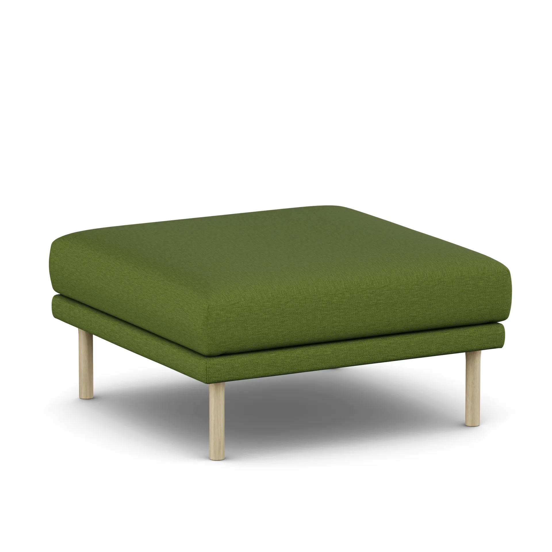 Sjövik footstool, Luiza Green 3975-white-oiled oak 1898