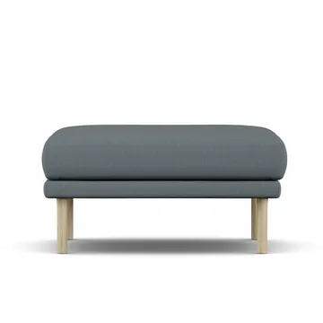 Sjövik footstool - Same Blue 6678-white-oiled oak - 1898