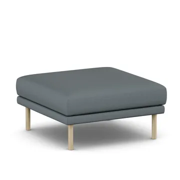 Sjövik footstool - Same Blue 6678-white-oiled oak - 1898
