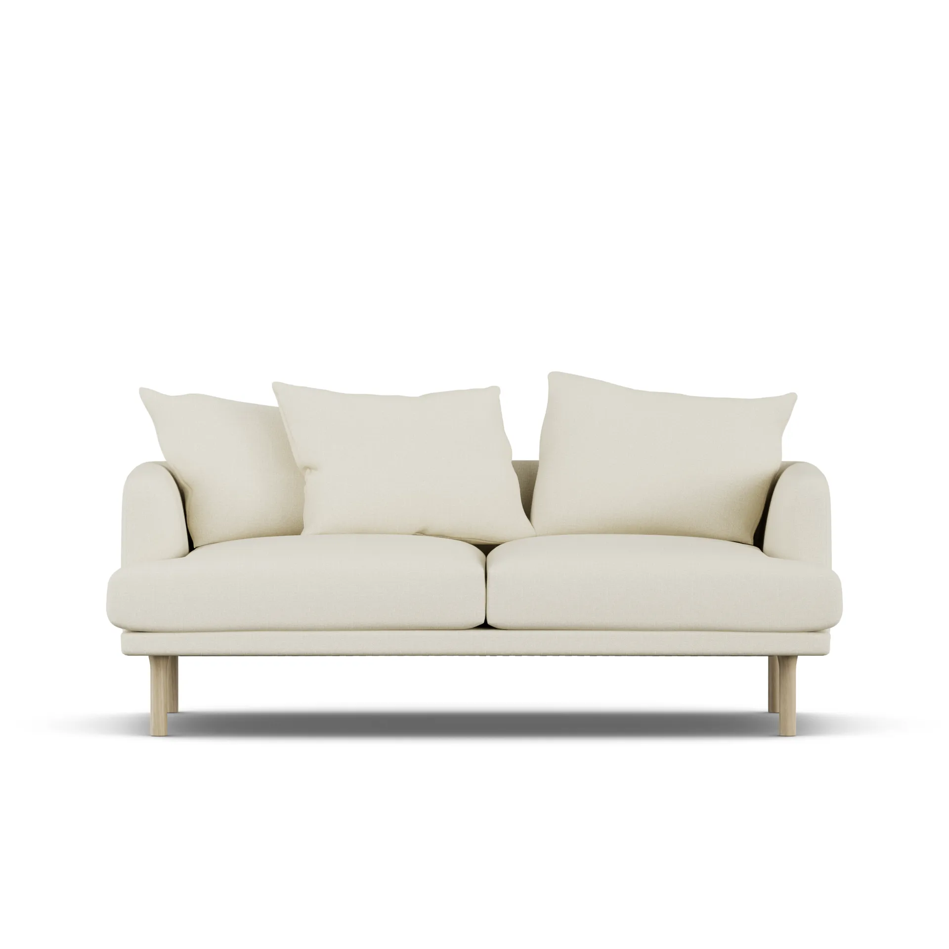 Sjövik sofa, Oslo Nature 1540-white-oiled oak, 2,5-seater 1898