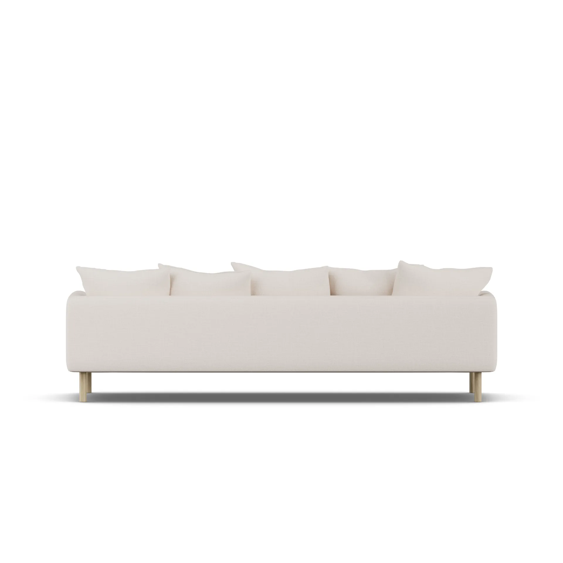 Sjövik sofa, Same Off White 6671-white-oiled oak, 3,5-seater 1898