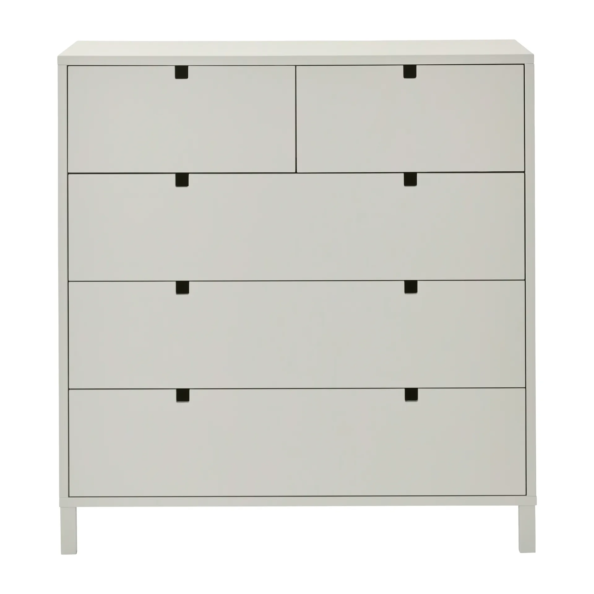 Square dresser 2+3 drawers, Sand 1898
