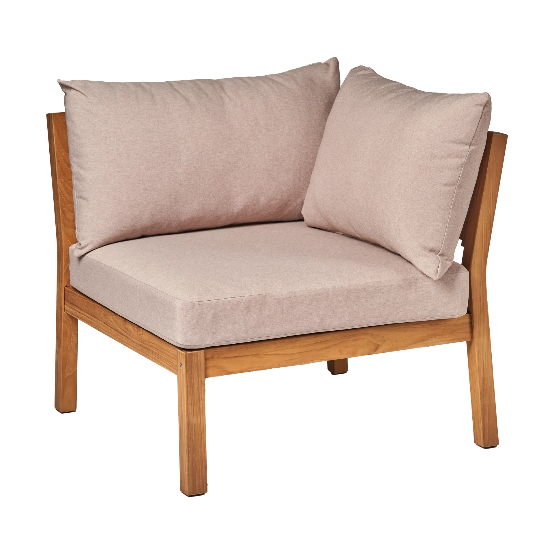 Stockaryd sofa module corner section teak/beige 1898