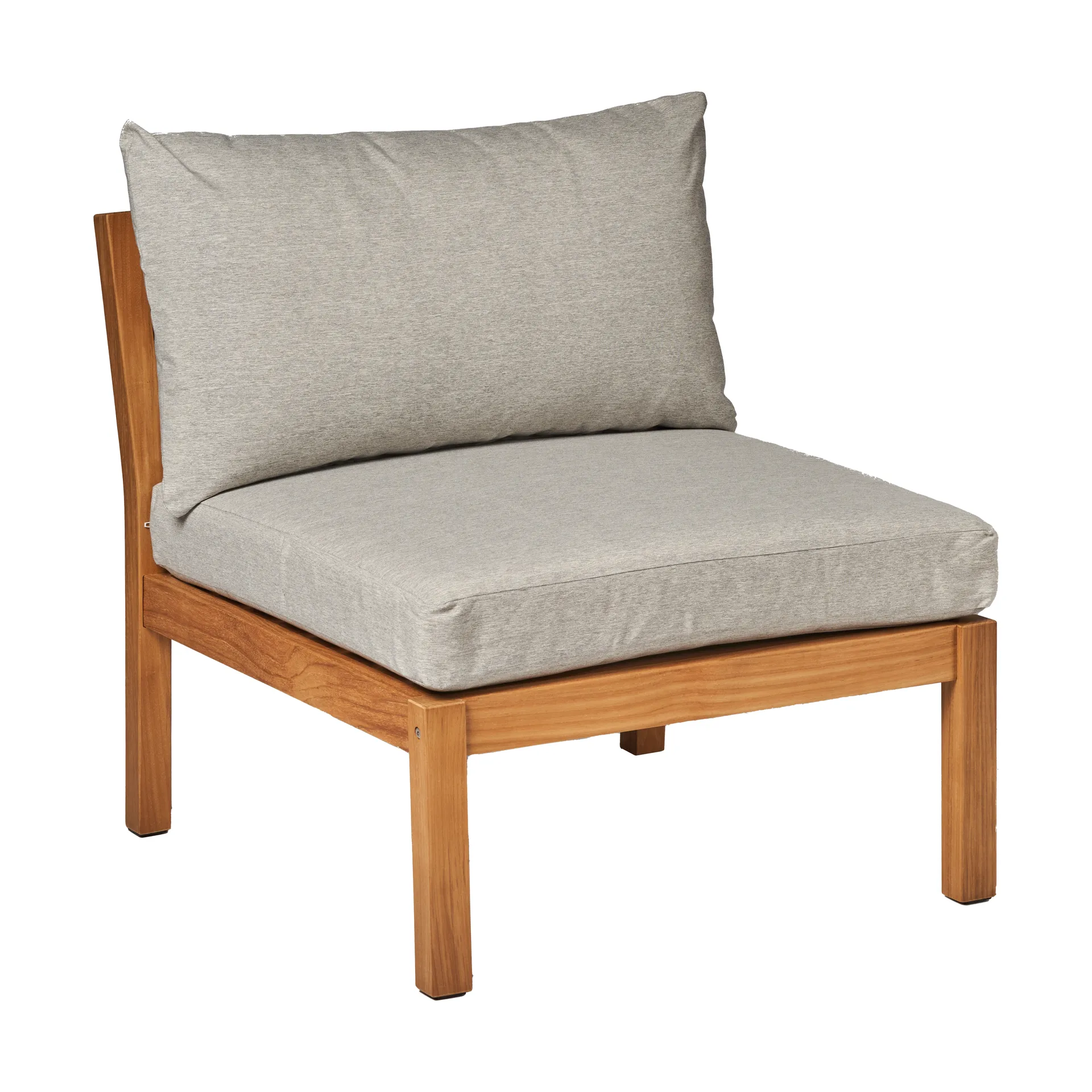 Stockaryd sofa module middle section teak/light grey 1898