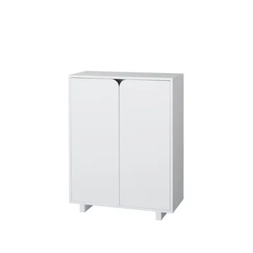 Vidja low cabinet - White lack - 1898