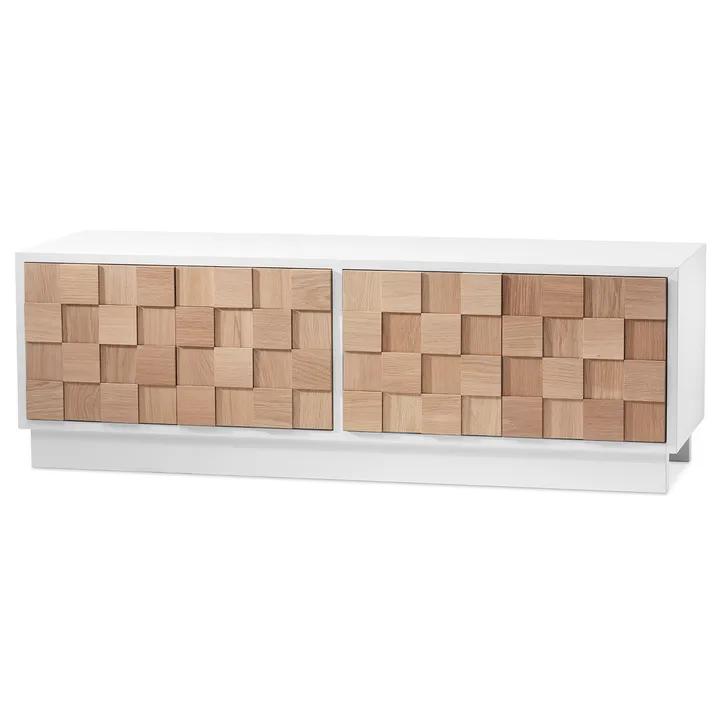 Collect 2016 media bench - White oiled oak-white - A2