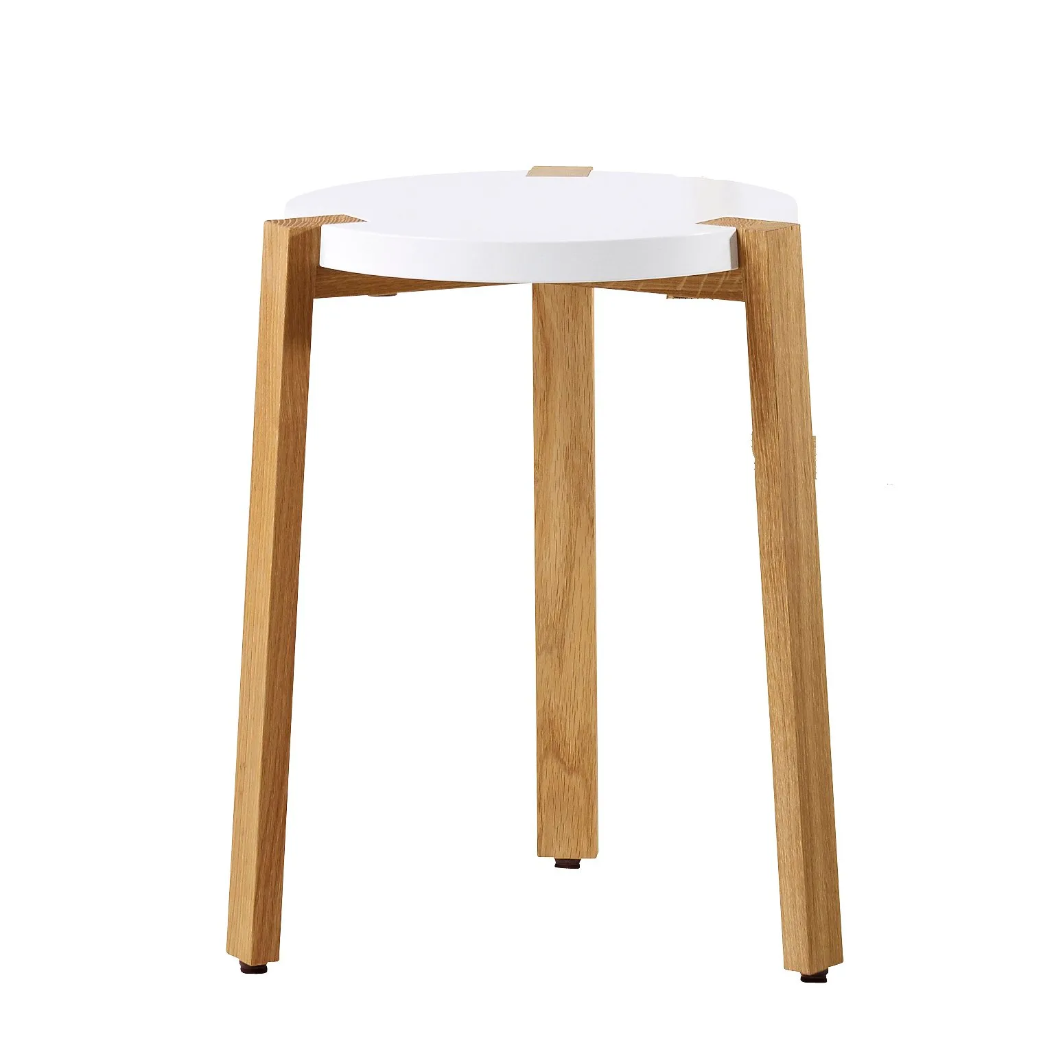 Happy round stool, White A2