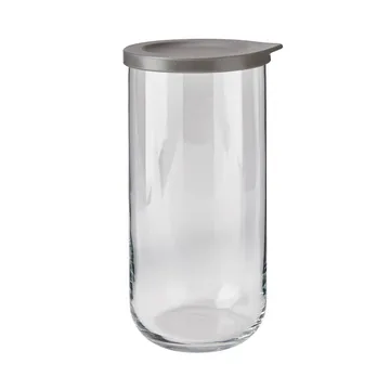 Café storage jar with lid 1.4 liter - Clear - Aida