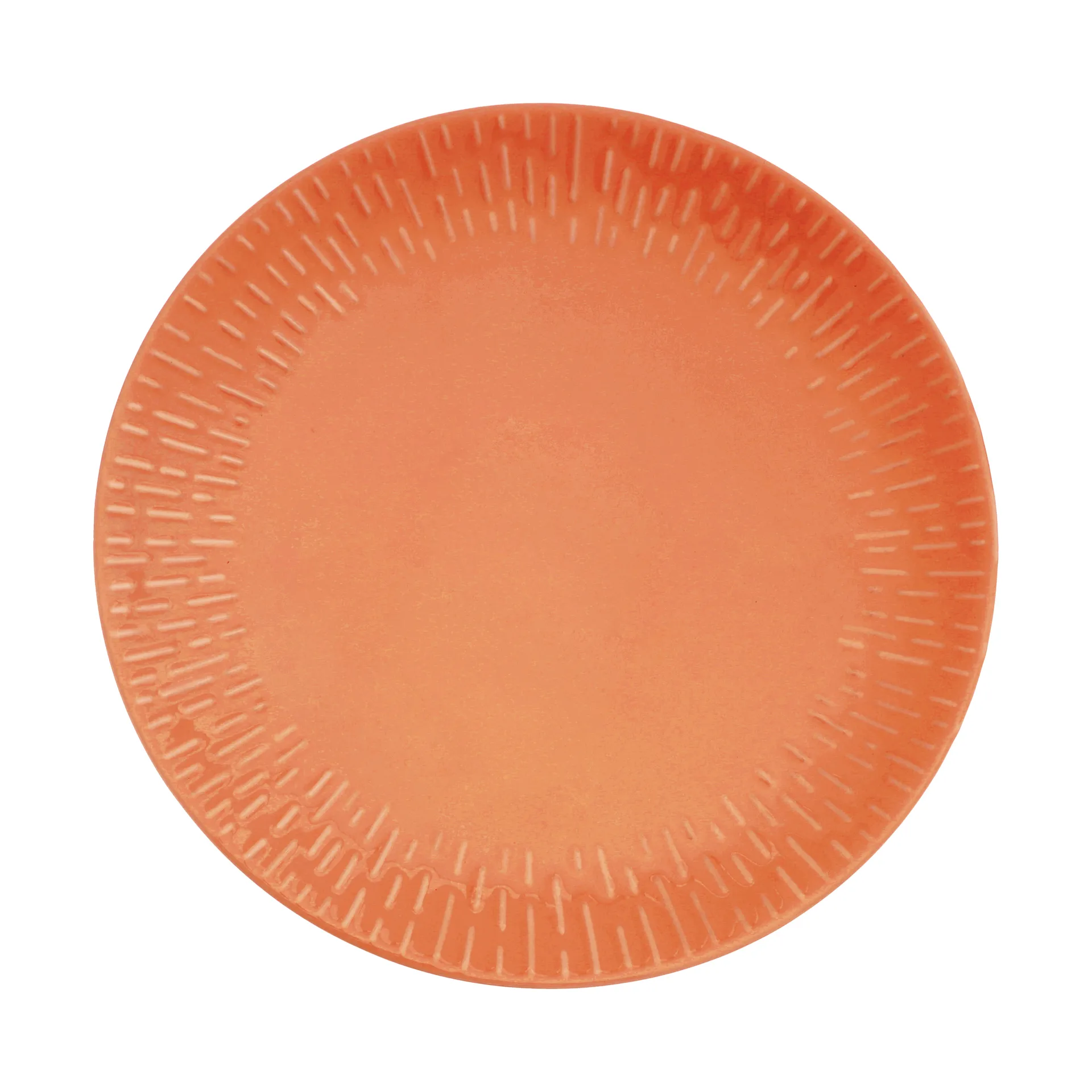 Confetti plate, Apricot, Ø27.5 cm Aida