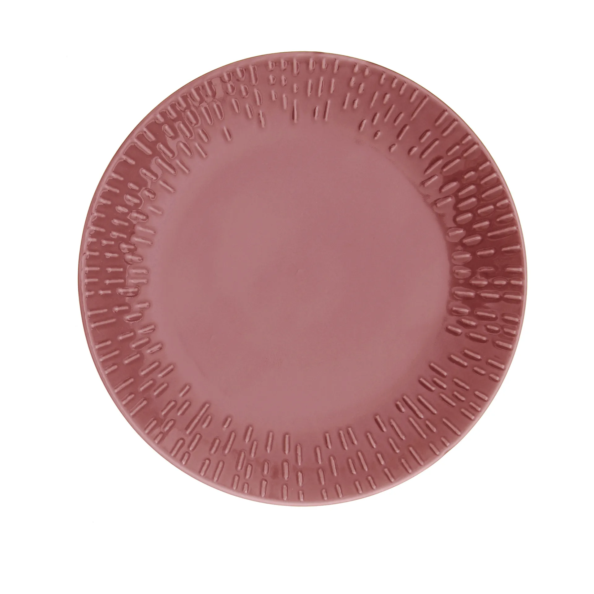 Confetti plate, Bordeaux, Ø21 cm Aida